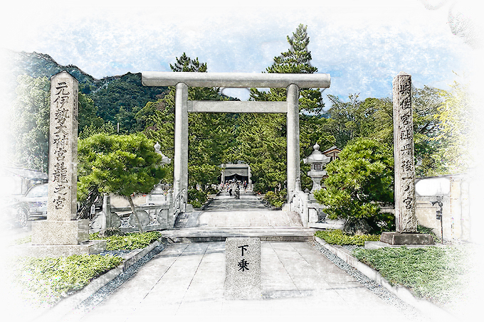 元伊勢籠神社