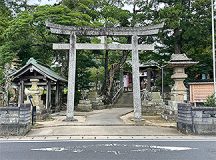 揖夜神社と黄泉比良坂（島根県松江市）